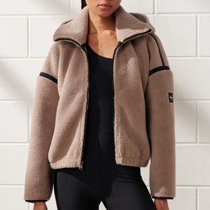 Abercrombie YPB neoWARM Hooded Full-Zip color Oat size M